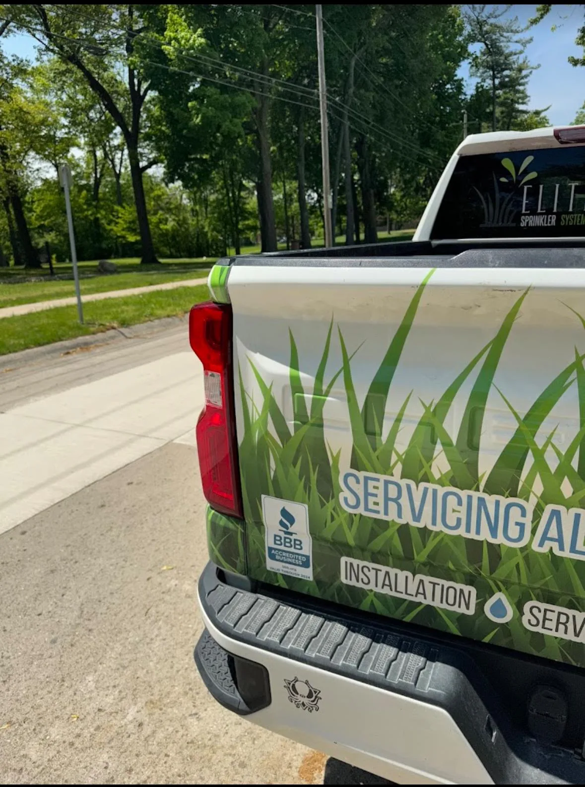 Elite Sprinkler Systems BBB accredited service, Metro Detroit, MI