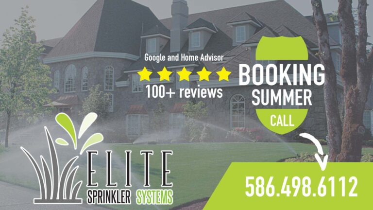 Elite Sprinkler System book summer